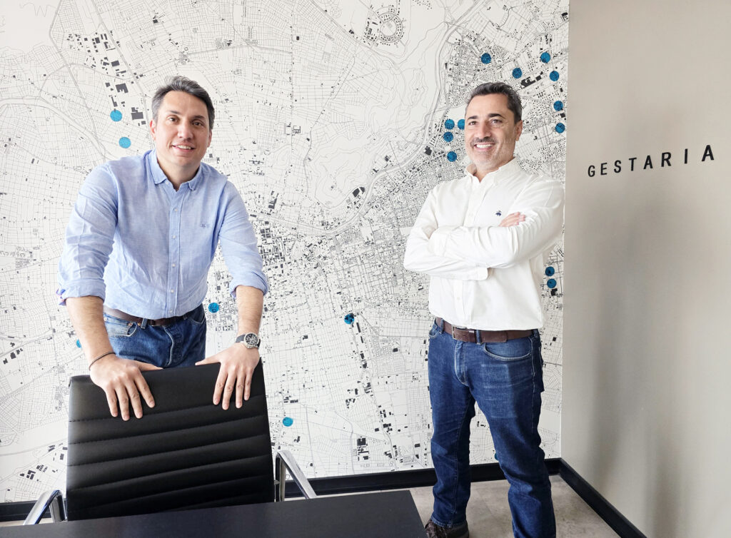 Sebastián Dawson y Juan Pablo Auad, socios fundadores de GESTARIA
